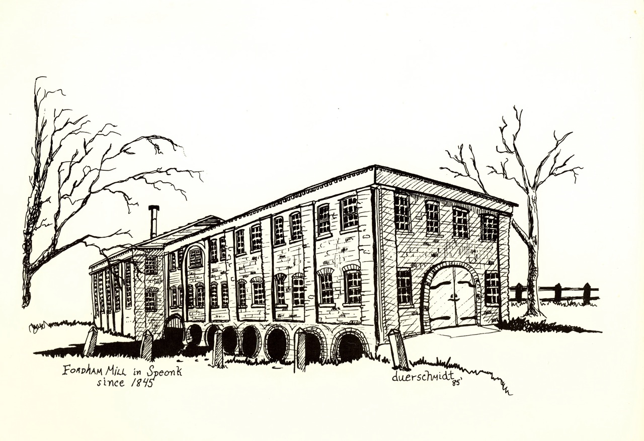 Tuttle-Fordham Mill by Liz Duerschmidt