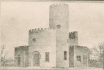 Early rear view of castle