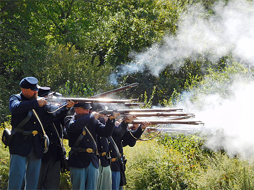 civil war reenactment