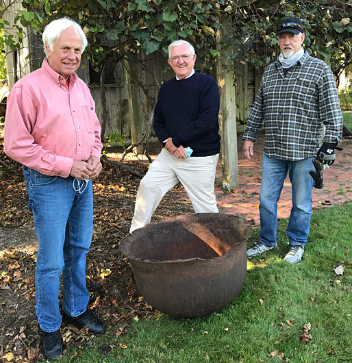 iron cauldron